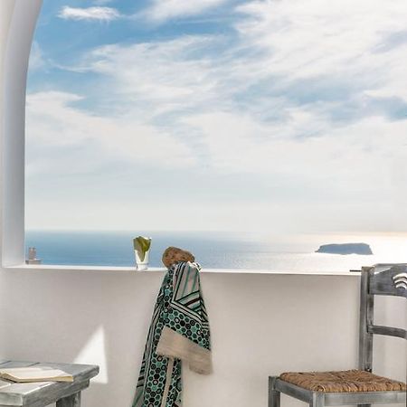 Aspronisi Luxury Villa With Caldera View Megalohóri Szoba fotó