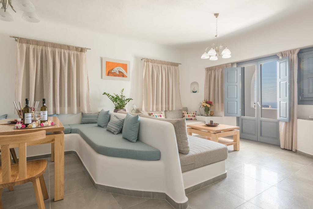 Aspronisi Luxury Villa With Caldera View Megalohóri Kültér fotó