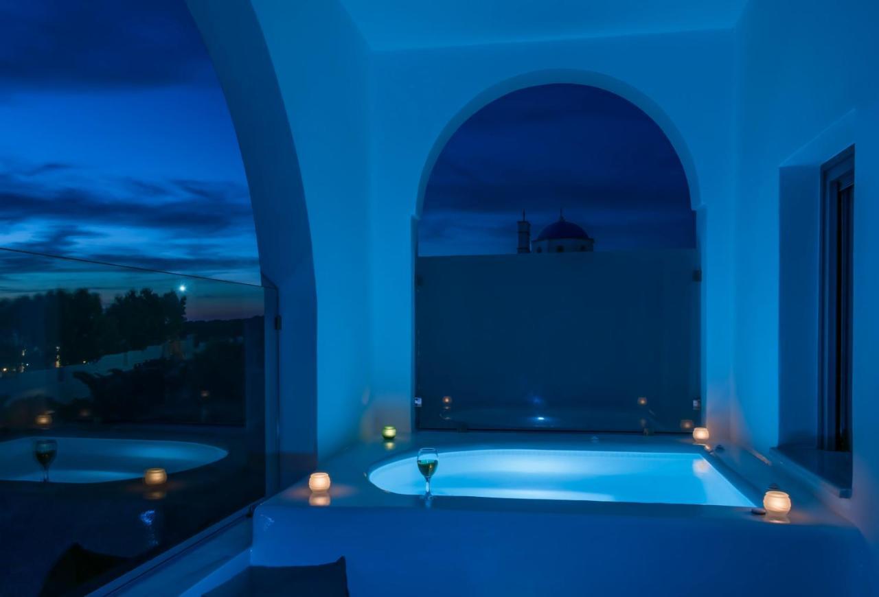 Aspronisi Luxury Villa With Caldera View Megalohóri Kültér fotó