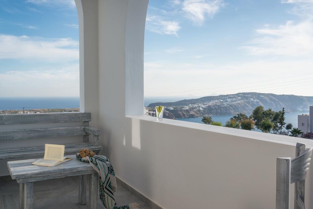 Aspronisi Luxury Villa With Caldera View Megalohóri Szoba fotó