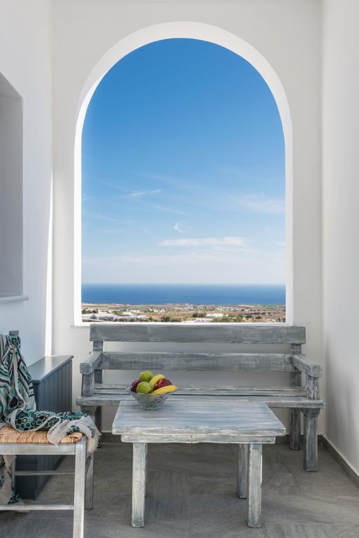 Aspronisi Luxury Villa With Caldera View Megalohóri Szoba fotó